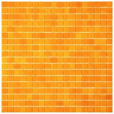 SM45 Мозаика одноцветная чип 15 стекло Alma Mono Color оранжевый квадрат глянцевый