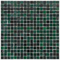 N77 Мозаика одноцветная чип 15 стекло Alma Mono Color аквамарин серый квадрат глянцевый