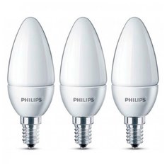 Упаковка светодиодных ламп 3 шт. Philips Essential LED 3CT 2700К, E14, 6Вт, 2700 К