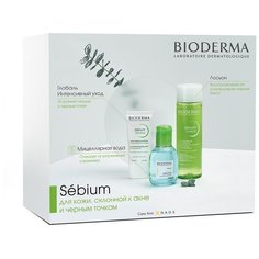 Набор Bioderma Sebium для кожи, склонной к акне и черным точкам