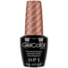 Гель-лак для ногтей OPI Classics GelColor, 15 мл, A-Piers To Be Tan