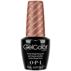 Гель-лак для ногтей OPI Classics GelColor, 15 мл, A-Piers To Be Tan