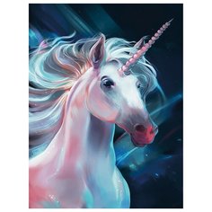Алмазная мозаика Molly 15х20 см Сказочный единорог