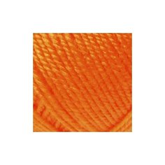 Пряжа для вязания ПЕХ Акрил (100% акрил) 5х100г/300м цв.284 оранжевый Пехорка ПЕХ.акрил.284