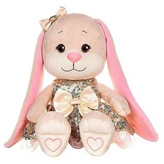 Мягкая игрушка «Зайка Lin» в золотом плате с пайетками, 20 см, микс