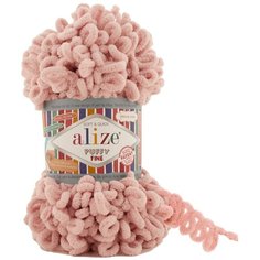 Пряжа Alize Puffy Fine, 100 г, 14 м, 161 пудра