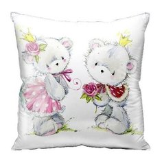 Традиция Декоративная подушка Мишки (40х40)
