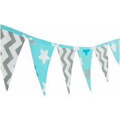 Гирлянда из флажков в детскую комнату AmaroBaby Pretty Room Небо в звездах
