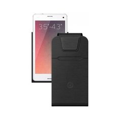 Deppa Чехол Deppa для смартфонов Flip Fold S 3.5"-4.3" черный 87015