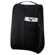 Сумка Mizuno для обуви Mizuno Mesh Shoes Case, -, черный, полиэстер