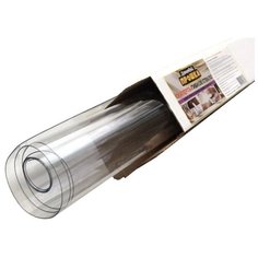 Скатерть Домовой Прошка Гибкое стекло 140x80cm 0.5mm ПВХ