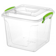 Контейнер Elan Gallery Фреш бокс 406 8.5L Transparent-Green 640111