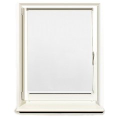 Штора рулонная Brabix Блэкаут 60х175cm White-Silver 606007