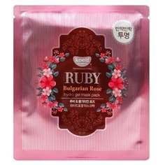 Koelf Гидрогелевая маска с экстрактом болгарской розы Ruby Bulgarian Rose Mask