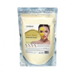 Lindsay Маска альгинатная с муцином улитки и золота Gold Snail Modeling Mask 240 г.