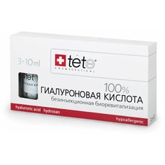 Сыворотка для лица TETe Cosmeceutical Гиалуроновая кислота 100%, безинъекционная биоревитализация, 30мл