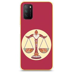 Силиконовый чехол "Весы" на Xiaomi Poco M3 / Сяоми Поко М3 Case Place