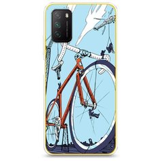 Силиконовый чехол "Хобби велосипед 10" на Xiaomi Poco M3 / Сяоми Поко М3 Case Place