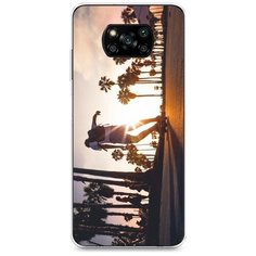 Силиконовый чехол "Хобби скейт 2" на Xiaomi Poco X3 Pro / Сяоми Поко X3 Про Case Place