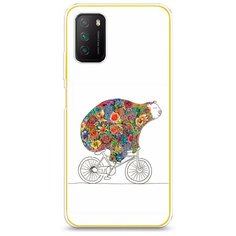 Силиконовый чехол "Хобби велосипед 8" на Xiaomi Poco M3 / Сяоми Поко М3 Case Place