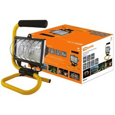 Прожектор ИО500П (переноска) галоген. черный IP54 TDM