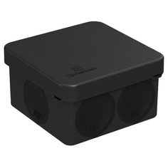 Коробка распределительная Промрукав для прямого монтажа 7 вводов двухкомпонентная 70х70х40, к-во распределений 6 - диаметр 20, (4шт/уп IP 66