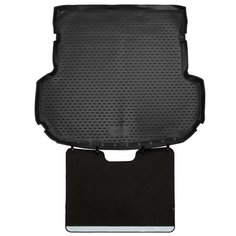 Коврик в багажник с функцией защиты бампера Econom для KIA Sorento, 2015-, 5 мест, 1 шт. (полиуретан) Element