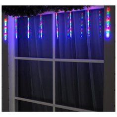 Гирлянда "Сосульки" 2.5 * 0.3 м свечение мульти с эффектом стекания 12 В Luazon Lighting