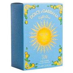 Туалетная вода мужская D&G Light Blue SUN 75ml