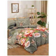 Простынь на резинке Simple House "Макро" 90х200 см