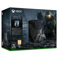 Игровая приставка Microsoft Xbox Series X 1 ТБ «Halo Infinite Edition