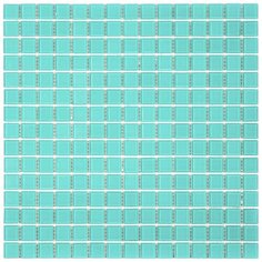 TSA62 Мозаика одноцветная чип 20 стекло Alma Mono Color аквамарин квадрат глянцевый