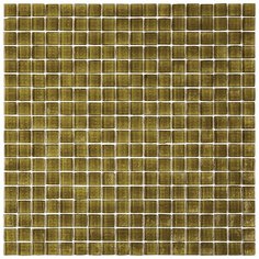 NW15 Мозаика одноцветная чип 15 стекло Alma Mono Color коричневый квадрат глянцевый