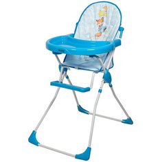 Стульчик для кормления InHome INBHC1 "Лисенок", с 6 месяцев, голубой