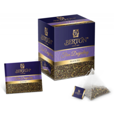Чай черный Berton Fine Darjeeling в пирамидках, 20 пакетов