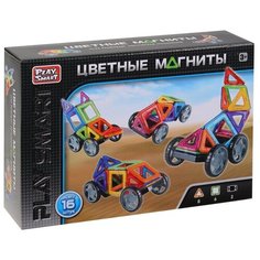 Конструктор Play Smart Цветные магниты 2426