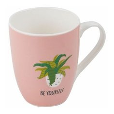 Кружка керамическая, 360 мл, Be Yourself, PERFECTO LINEA (30-825501)