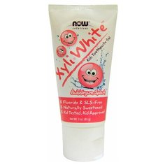 Now KidS Xyliwhite™ Bubblegum Toothpaste (85 г) Детская зубная гель- паста со вкусом жевательной резинки