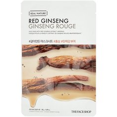TheFaceShop маска Real Nature с экстрактом красного женьшеня, 20 г