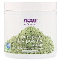 Now European Clay Powder (170 г) Порошок из европейской глины, очищающее средство для лица