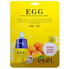 Ekel Egg Ultra Hydrating Essense Mask Тканевая маска с экстрактом яичного желтка, 25 мл