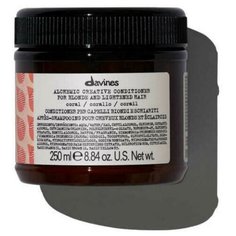 Davines креативный кондиционер Alchemic для светлых и осветленных волос, оттенок коралл, 250 мл