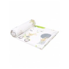 Пеленка фланелевая New2 (салатовый/принт "зайчата") 75х120 см 7300 394 Daisy