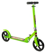 Самокат складной (зеленый, свет, до 80 кг) 8090-4 Babystyle