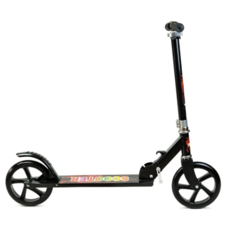 Самокат складной (черный, свет, до 80 кг) 8090-4 Babystyle