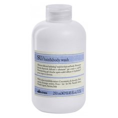Шампунь для волос и тела Su Hair and Body Wash солнцезащитный, 250 мл Davines