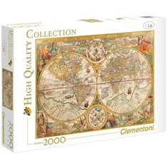 Пазл Clementoni High Quality Collection Старинная карта (32557), 2000 дет.
