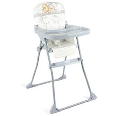 Стульчик для кормления "Мини" (серый/принт Мишки) Babystyle