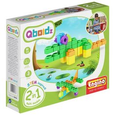 Конструктор ENGINO Qboidz QB02A Крокодил 2 в 1