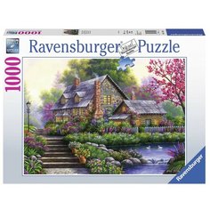 Пазл Ravensburger 1000 деталей: Романтический коттедж